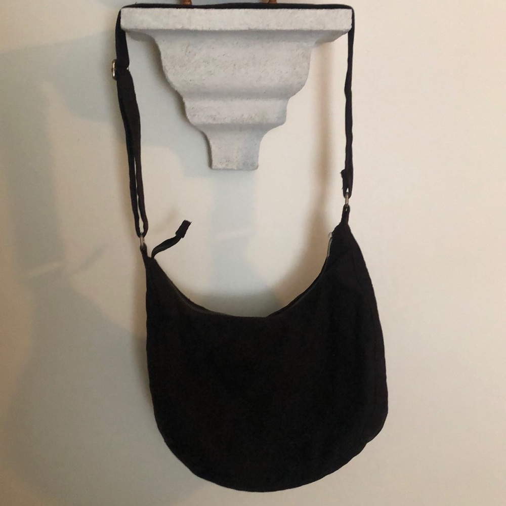 Black canvas bag / purse